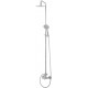 Душевая стойка Migliore Laguna 31789 хром, штанга 158.8 см, шланг металлический 150 см