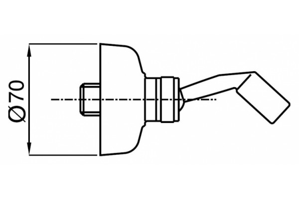 Настенный держатель Migliore Ricambi ML.RIC-31.742.Br бронза,  в современном стиле