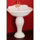 Раковина Migliore Milady ML.MLD-25.773.BI цвет белый, полукруглая