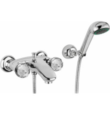 Смеситель для ванны с душем Migliore Axo Swarovski 18485 хром