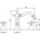 Смеситель Migliore Princeton ML.PRN-825 Br для биде двухвентильный, бронза