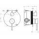 Душевой комплект Milacio Ultra MCU.150.SS С ВНУТРЕННЕЙ ЧАСТЬЮ, нержавеющая сталь в современном стиле