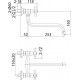 Смеситель Milardo Duplex DUPSB00M09 для кухонной мойки двухвентильный, хром