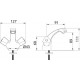 Смеситель Milardo Tring TRISB01M01 для раковины двухвентильный, хром