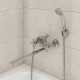Смеситель Milardo Duplex DUPSBL2M10 универсальный двухвентильный, хром