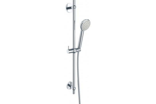 Душевой гарнитур Milardo Niagara NIA1F65M16 хром, штанга 65.6 см