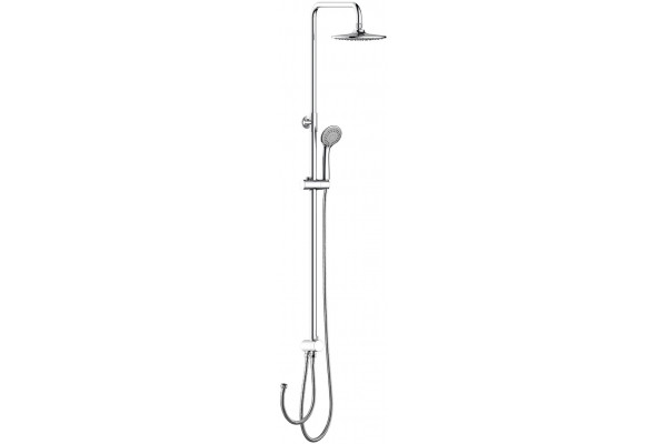 Душевая стойка Milardo Shower Set 3703F24M76 хром, штанга 114 см