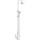 Душевая стойка Milardo Shower Set 3703F24M76 хром, штанга 114 см