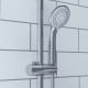 Душевая стойка Milardo Shower Set 3703F24M76 хром, штанга 114 см