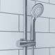 Душевая лейка Milardo Hand Shower 3803F87M18 хром, штанга 22.01 см
