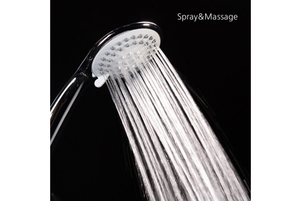 Душевая лейка Milardo Hand Shower 3803F87M18 хром, штанга 22.01 см