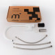 Смеситель для кухни Milardo Rora RORWTFJM05 белый однорычажный, высота излива 24.55 см
