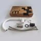 Смеситель для кухни Milardo Meal M01WTJ0M05 белый однорычажный, длина излива 18.2 см