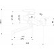 Смеситель для ванны с душем Milardo Demi DEMSB02M02, однорычажный, хром