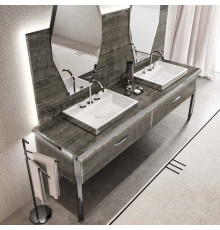 VITAGE milldue edition Зеркало DAMA 630х1100х30 мм. с креплением для плинтуса