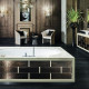 VITAGE milldue edition Ritz Основание для отдельностоящей ванны 2090х1250х615 мм. цоколь сталь рама глянц лак Mandorla отделка стекло Golden crash 1818.76.113.98