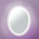 Мебель для ванной Misty Ива 60 1 ящик, белая, темное дерево, подвесная, с подсветкой