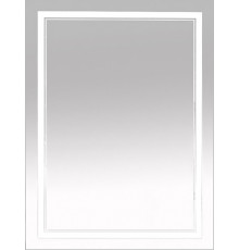 Зеркало Misty Неон 2 LED 60x80, сенсор на корпусе, прямоугольное, с подсветкой