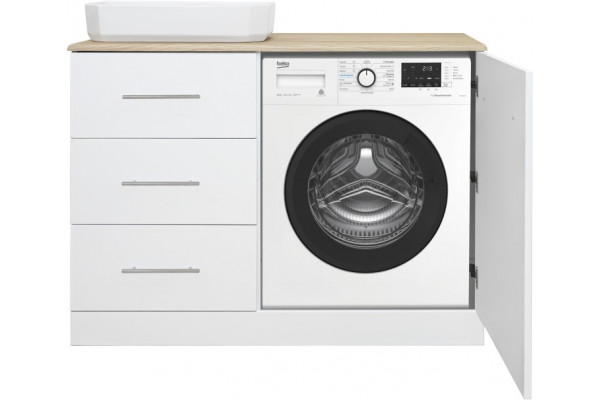 Тумба для комплекта Misty Респект 120 L напольная, левая, с доводчиками