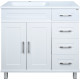 Тумба для комплекта Misty Купер 90 L напольная, матовая, с доводчиками