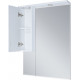 Зеркало Misty Дива 65 L c подсветкой, белое, с доводчиками, ручки хром