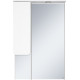 Зеркало Misty Чегет 65 L с доводчиками, фурнитура белая
