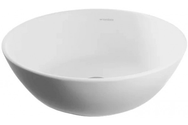 Рукомойник Montebianco Piemont 45 круглая, цвет белый, на столешницу