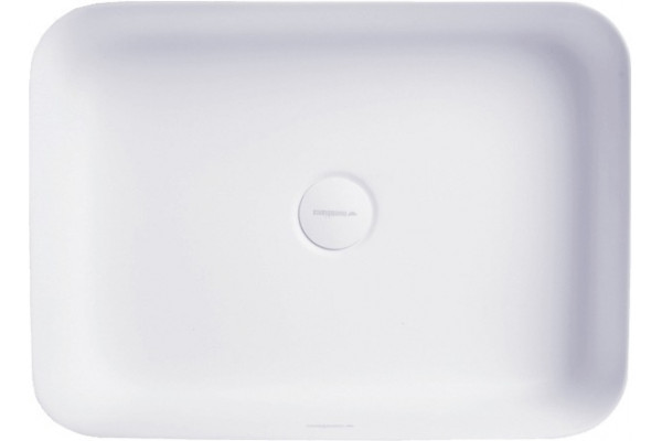 Раковина Montebianco Loreto lungo 495 прямоугольная, цвет белый