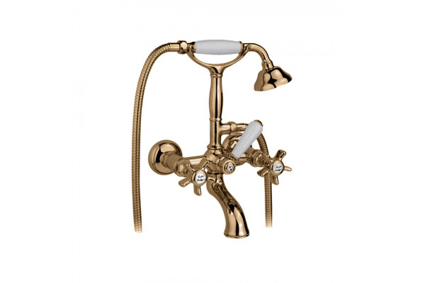 Nicolazzi 1402BZ Смеситель для ванны с ручным душем со стены DAMES ANGL.