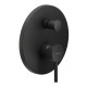 Смеситель для ванны Nobili Live LV00100/EBM Velvet black