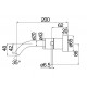 Смеситель для раковины Nobili Velis VE125199/1CR Chrome