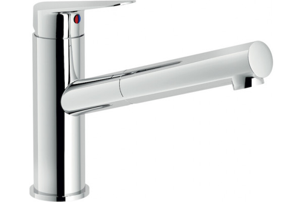 Смеситель для кухни Nobili Blues BS101117CR с душем, Chrome