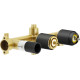 Скрытая часть Nobili Rubinetterie WE81200/TBM смесителя для ванны, Velvet black