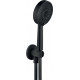 Душевая лейка Nobili Rubinetterie AD146/47BM со шлангом, Velvet black