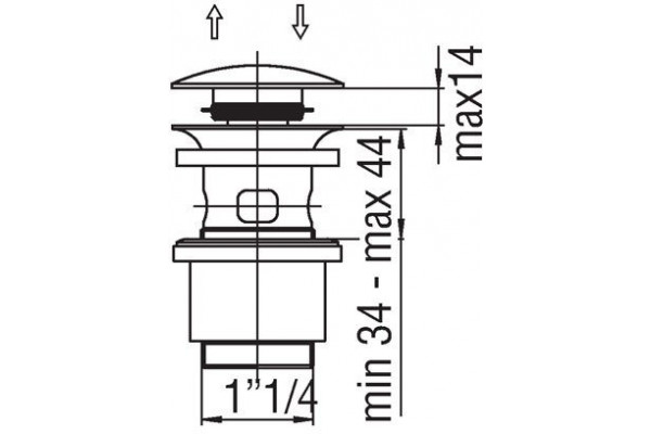 Сливной набор Nobili Drain AV00110/10CR