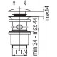 Сливной набор Nobili Drain AV00110/10CR