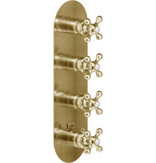 Смеситель для душа Nobili Grazia GRC5103BR (на 3 выхода) Ancient bronze