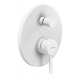 Смеситель для ванны Nobili Live LV00100/EWM Polar white