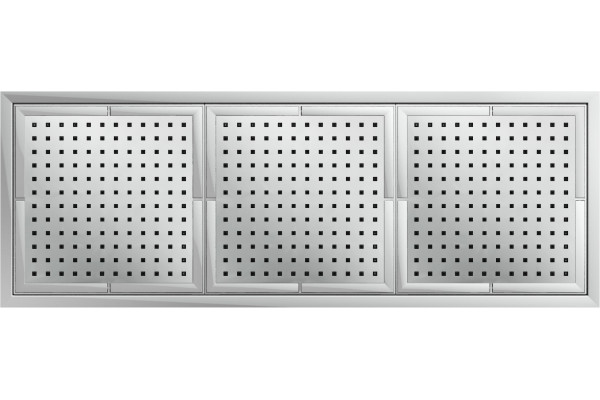 Верхний душ тройной Nobili AD139/38CCR Chrome 62x22 см, хром