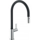 Смеситель для кухни Nobili Flag FL96137NC с душем, Chrome and Velvet black