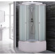 Душевая кабина Niagara Eco NG-7309-14 четверть круга, поддон глубокий, стекло матовое