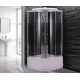 Душевая кабина Niagara Eco NG-7509-14 четверть круга, поддон глубокий, стекло с узором