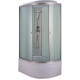 Душевая кабина Niagara Eco NG- 7310-14L прямоугольная-асимметричная, поддон глубокий, стекло матовое
