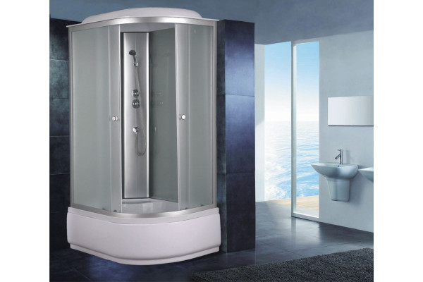 Душевая кабина Niagara Eco NG- 7310-14L прямоугольная-асимметричная, поддон глубокий, стекло матовое