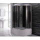 Душевая кабина Niagara Eco NG-7510-14L прямоугольная-асимметричная, поддон глубокий, стекло с узором