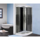 Душевая кабина Niagara Eco NG-4512-08R прямоугольная-асимметричная, поддон средний, стекло с узором