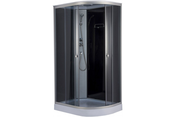 Душевая кабина Niagara Classic NG-3512-14L прямоугольная-асимметричная, поддон низкий