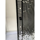 Душевой уголок Niagara Eco NG-009-14Q black мозаика, с поддоном, квадратный, двери раздвижные