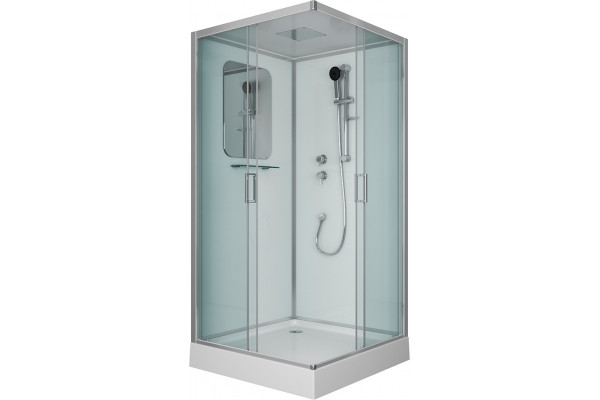 Душевая кабина Niagara Premium NG-6001-01Q 90х90х210 квадратная, поддон низкий