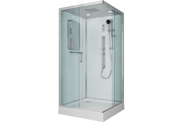 Душевая кабина Niagara Premium NG-6002-01GQ 100х100х210 квадратная, поддон низкий